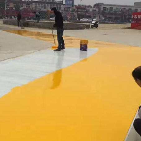 彩色路面喷涂翻新的使用寿命多长